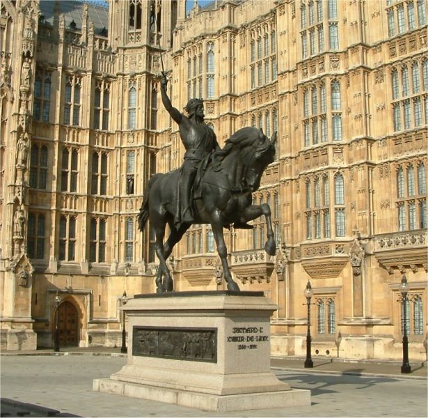 文件:Richard I of England - Palace of Westminster - 24042004.jpg